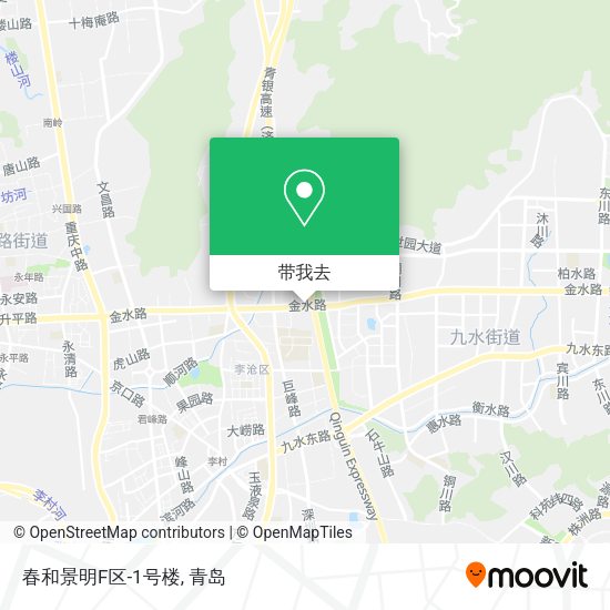 春和景明F区-1号楼地图