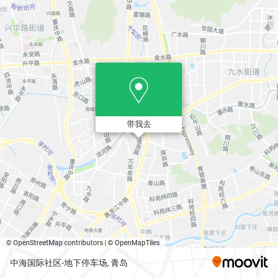 中海国际社区-地下停车场地图