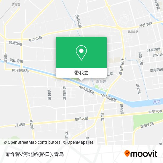 新华路/河北路(路口)地图