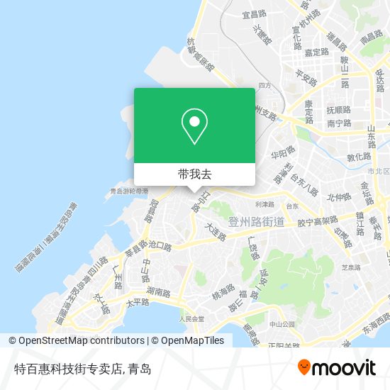 特百惠科技街专卖店地图