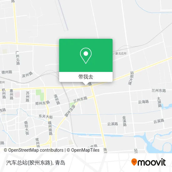汽车总站(胶州东路)地图