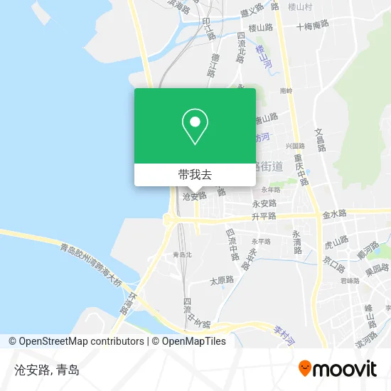 沧安路地图