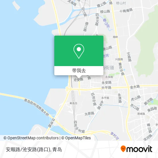 安顺路/沧安路(路口)地图