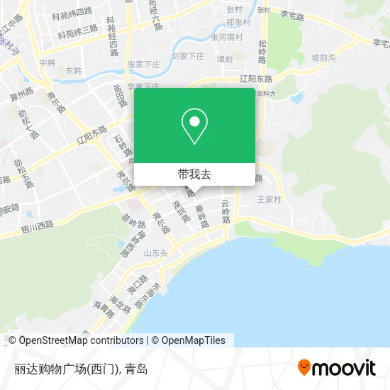 丽达购物广场(西门)地图