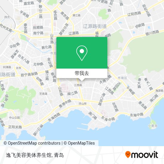 逸飞美容美体养生馆地图