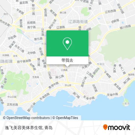 逸飞美容美体养生馆地图