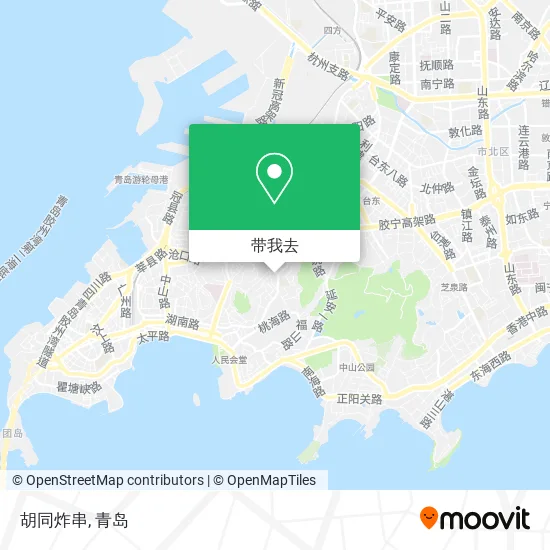 胡同炸串地图