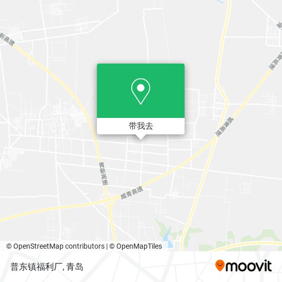 普东镇福利厂地图