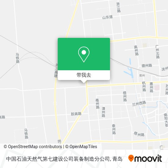 中国石油天然气第七建设公司装备制造分公司地图