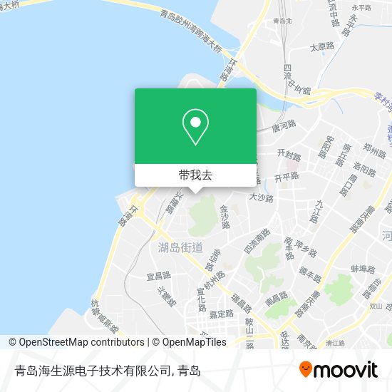 青岛海生源电子技术有限公司地图