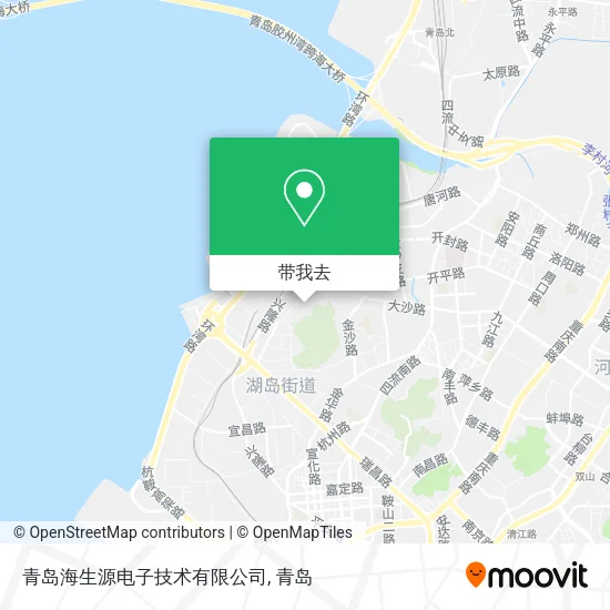 青岛海生源电子技术有限公司地图