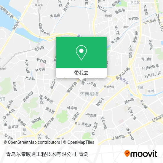 青岛乐泰暖通工程技术有限公司地图