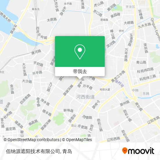 佰纳源遮阳技术有限公司地图