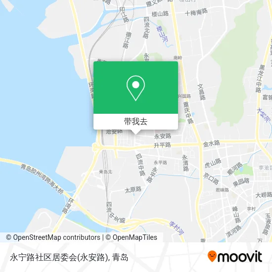 永宁路社区居委会(永安路)地图