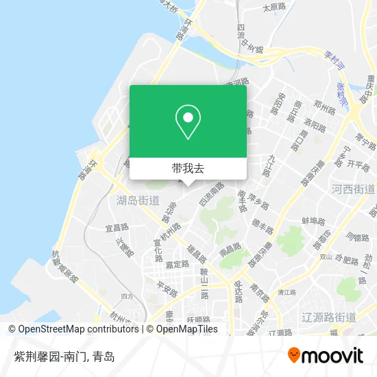 紫荆馨园-南门地图
