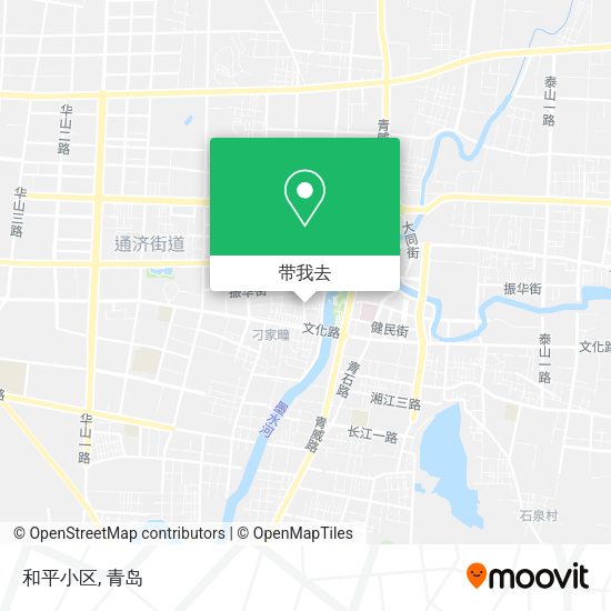 和平小区地图