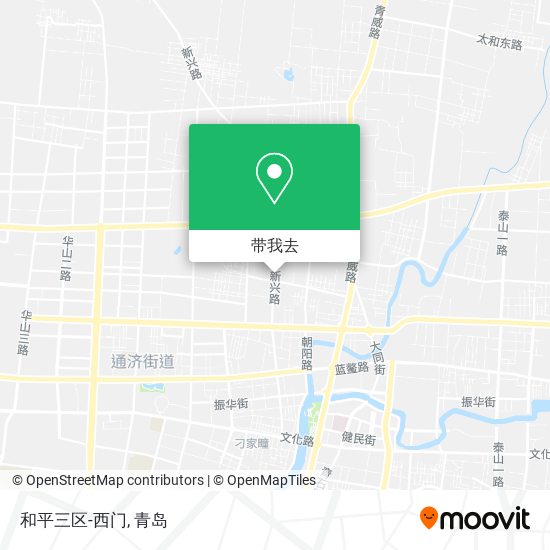 和平三区-西门地图