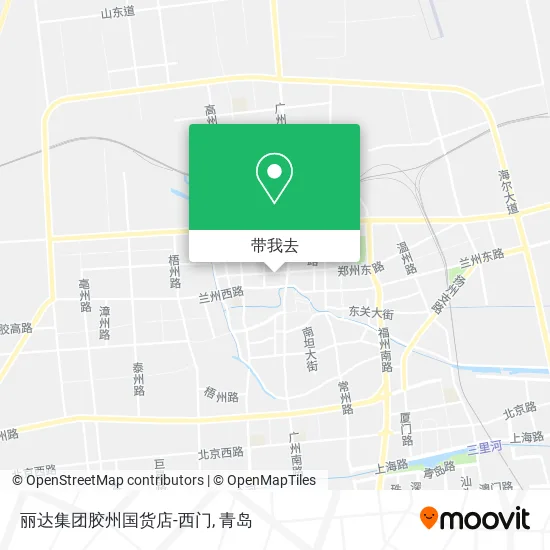 丽达集团胶州国货店-西门地图