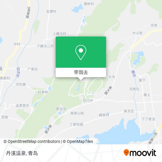 丹溪温泉地图