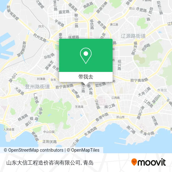 山东大信工程造价咨询有限公司地图