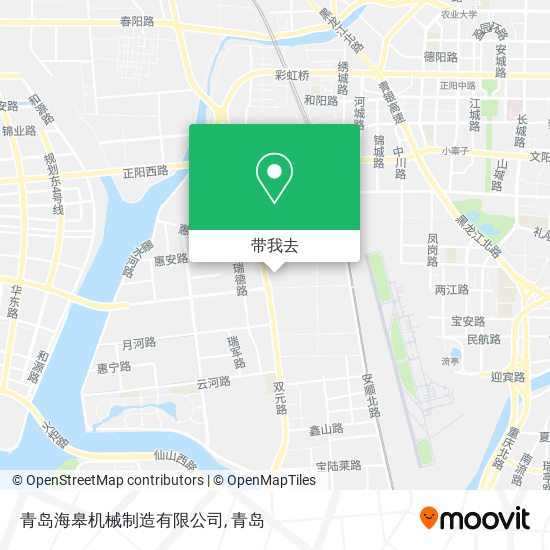 青岛海皋机械制造有限公司地图