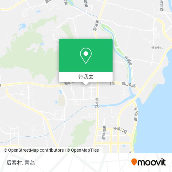 后寨村地图