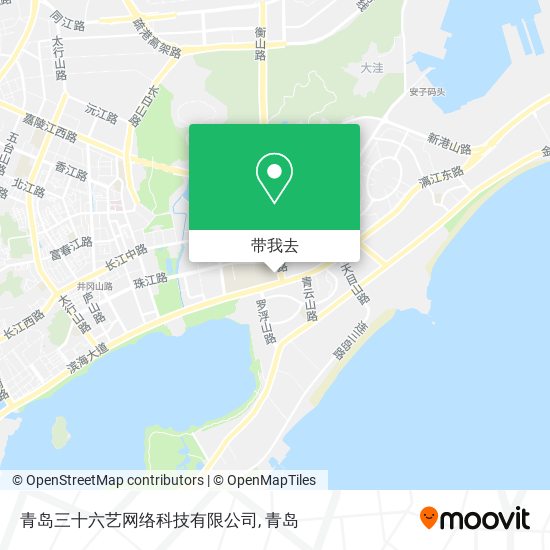 青岛三十六艺网络科技有限公司地图