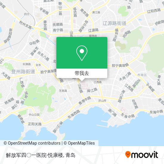 解放军四〇一医院-悦康楼地图