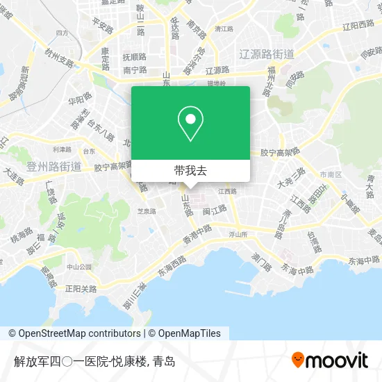解放军四〇一医院-悦康楼地图