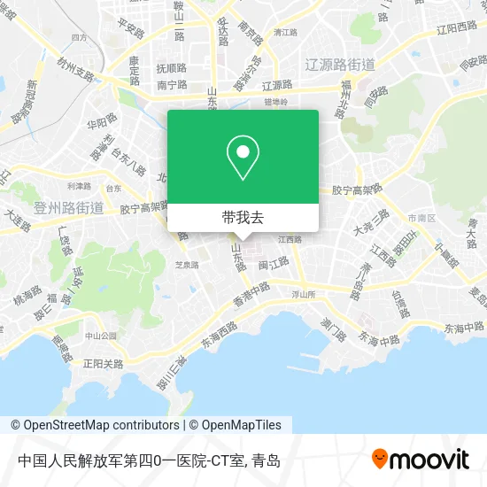 中国人民解放军第四0一医院-CT室地图