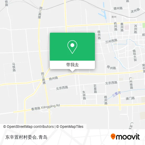 东辛置村村委会地图