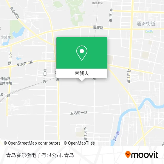 青岛赛尔微电子有限公司地图