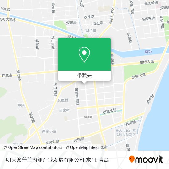 明天澳普兰游艇产业发展有限公司-东门地图