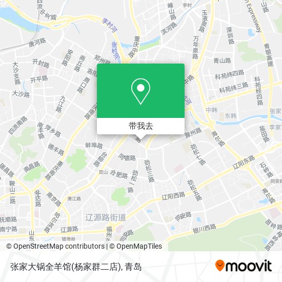 张家大锅全羊馆(杨家群二店)地图