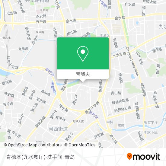 肯德基(九水餐厅)-洗手间地图