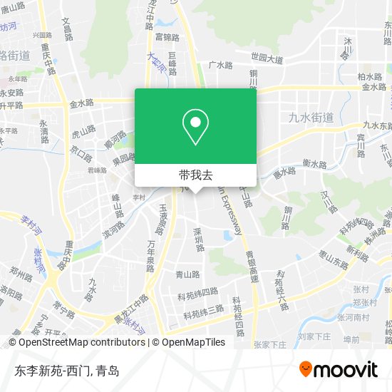 东李新苑-西门地图