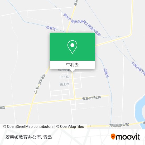 胶莱镇教育办公室地图