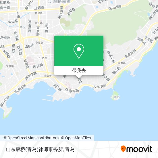 山东康桥(青岛)律师事务所地图