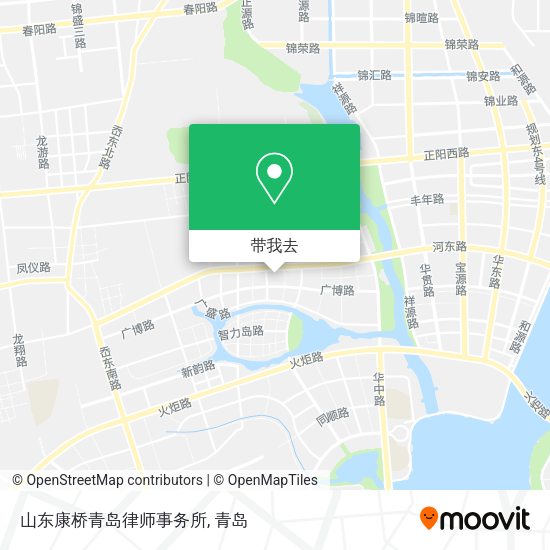 山东康桥青岛律师事务所地图