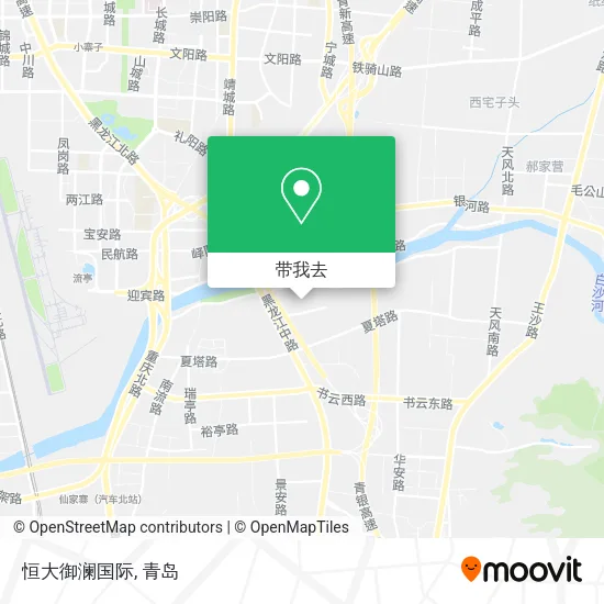 恒大御澜国际地图
