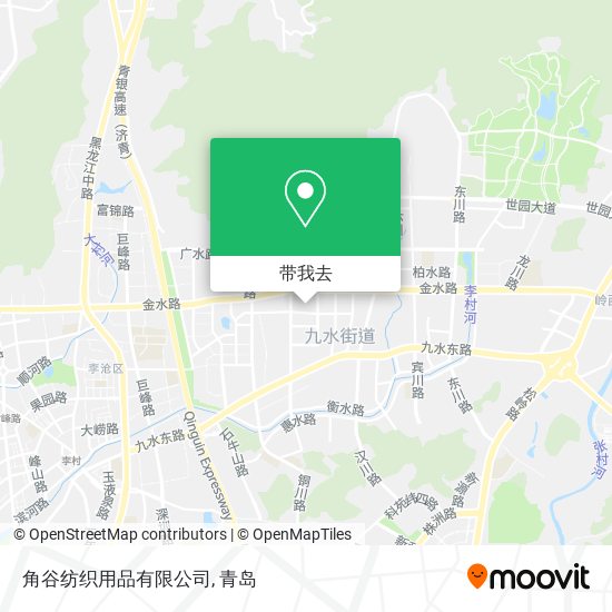 角谷纺织用品有限公司地图