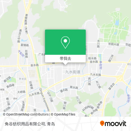 角谷纺织用品有限公司地图