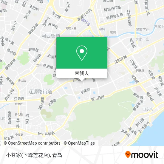 小尊家(卜蜂莲花店)地图