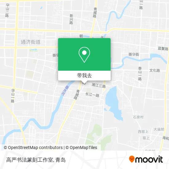 高严书法篆刻工作室地图