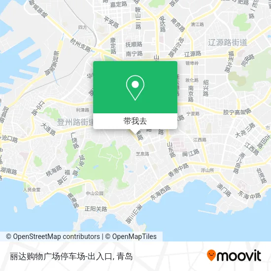 丽达购物广场停车场-出入口地图