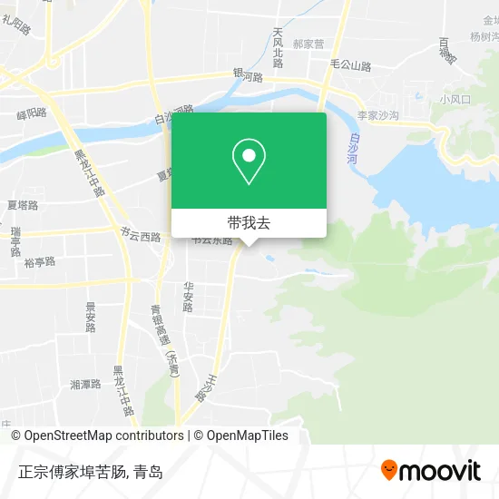 正宗傅家埠苦肠地图
