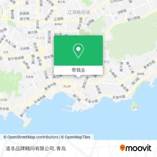 道非品牌顾问有限公司地图