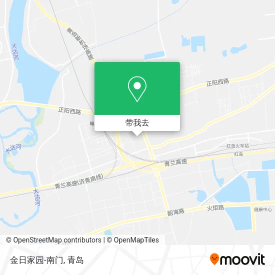 金日家园-南门地图