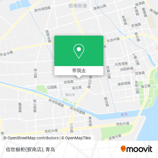 佰世橱柜(胶南店)地图