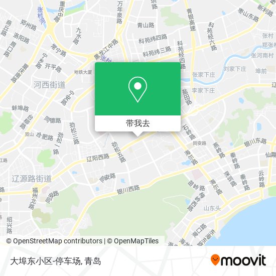 大埠东小区-停车场地图